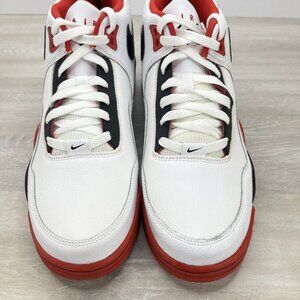 Brand New Mens Size 13 White Nike Flight Legacy